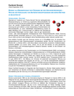 Fachbrief Bromat: pdf-Datei zum Thema Bromat als Nebenprodukt der Ozonung bei der Abwasserreinigung – Was bei der Auslegung von Aufbereitungsprozessen und deren Betrieb zu beachten ist (Stand September 2018) 